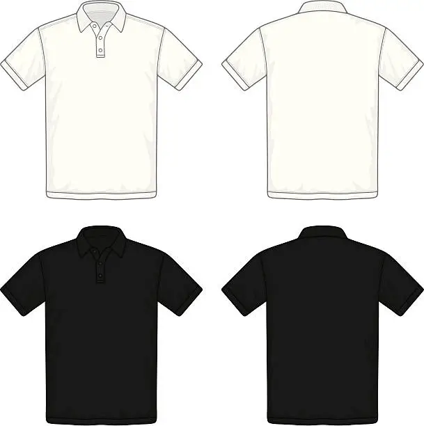 Vector illustration of polo shirt