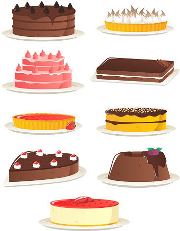 Variety of delicious Desserts.http://andresgalante.com/lightbox/food.jpg