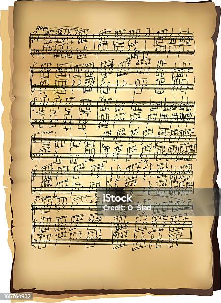 Classical Music Sheets Stock Illustration - Download Image Now - Sheet Music, Music, Old-fashioned