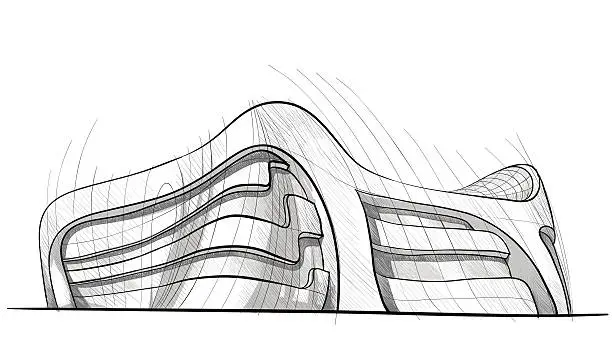 Vector illustration of architecture