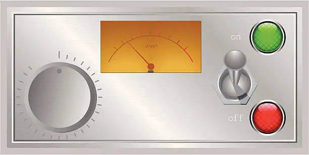 Vector illustration of Control Panel