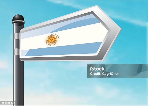 Reiseziel Argentinien Stock Vektor Art und mehr Bilder von Argentinien - Argentinien, Argentinische Flagge, Blau