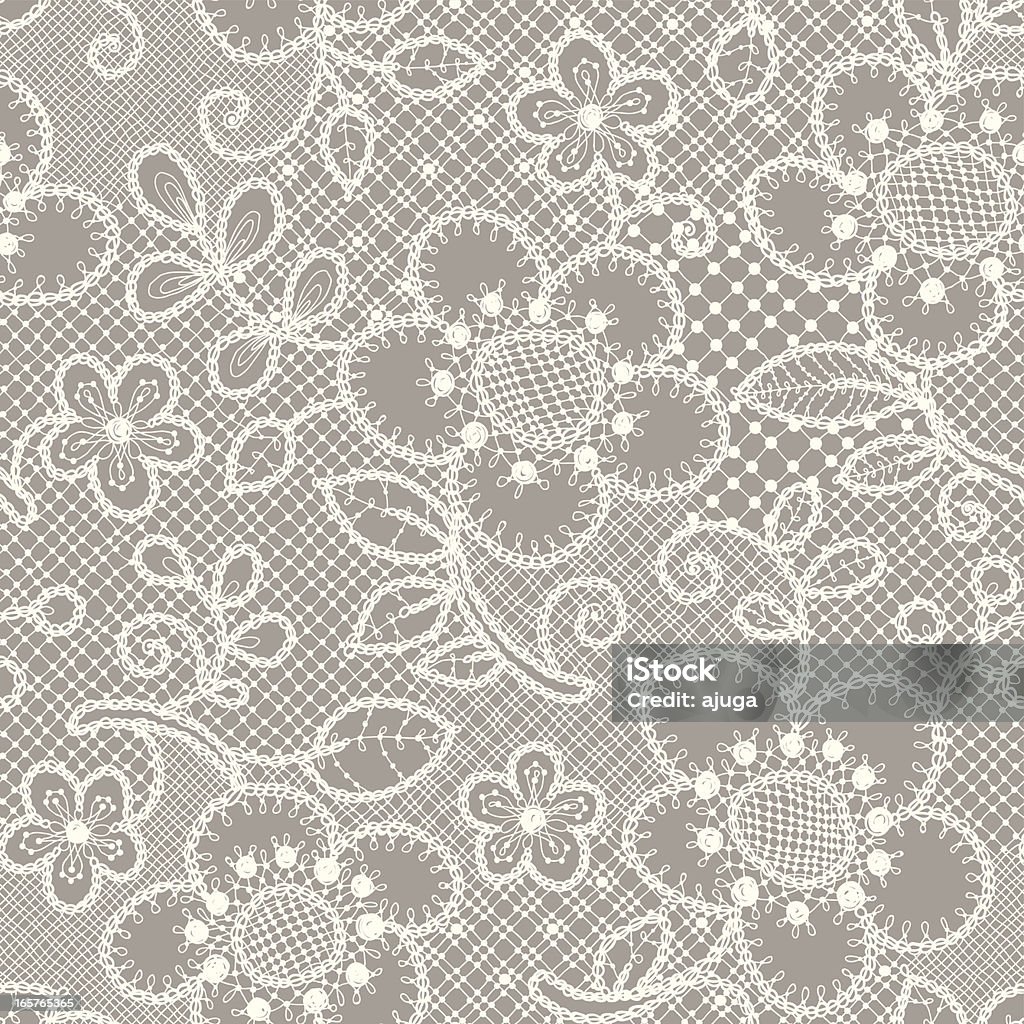 Dentelle motif sans couture. - clipart vectoriel de Abstrait libre de droits