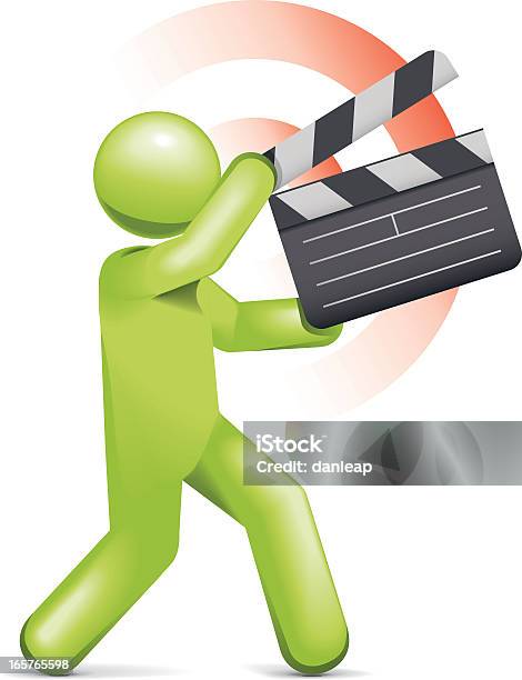 Film Daction Vecteurs libres de droits et plus d'images vectorielles de Commencement - Commencement, Préparation, Arts Culture et Spectacles