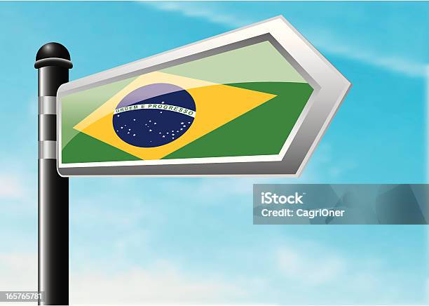 Destination Au Brésil Vecteurs libres de droits et plus d'images vectorielles de Bleu - Bleu, Brésil, Cartoon