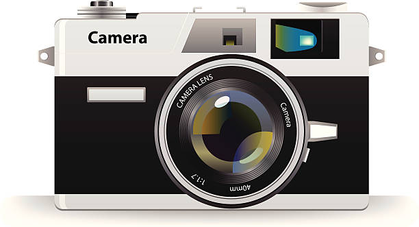 칸슐러 카메라 - lens camera photography photograph stock illustrations