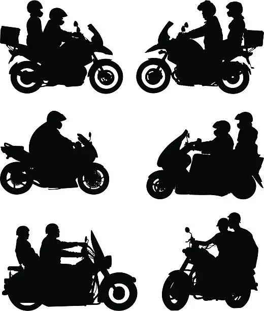 Vector illustration of motorcycle