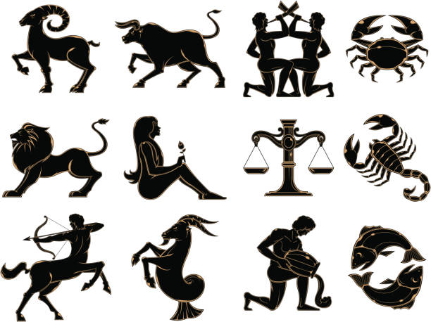 constellation - leo muster stock-grafiken, -clipart, -cartoons und -symbole