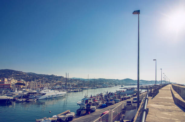 Marina in San Remo, Italy