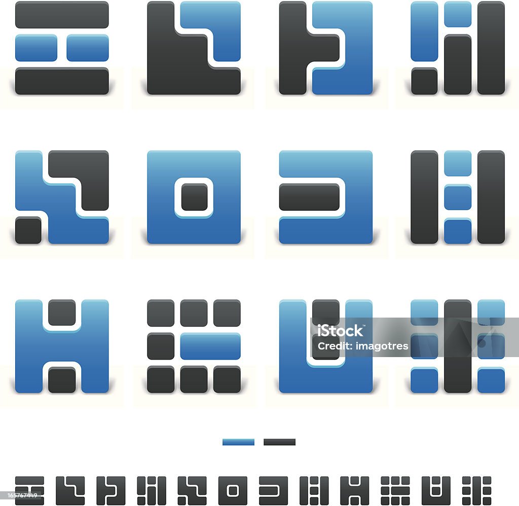 Элементы дизайна-абстрактный Vol 8 - Векторная графика Абстрактный роялти-фри