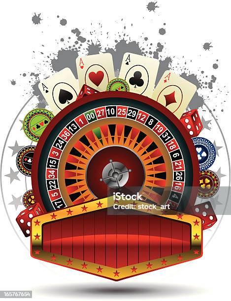 Casino Vecteurs libres de droits et plus d'images vectorielles de Casino - Casino, Logo, Activité