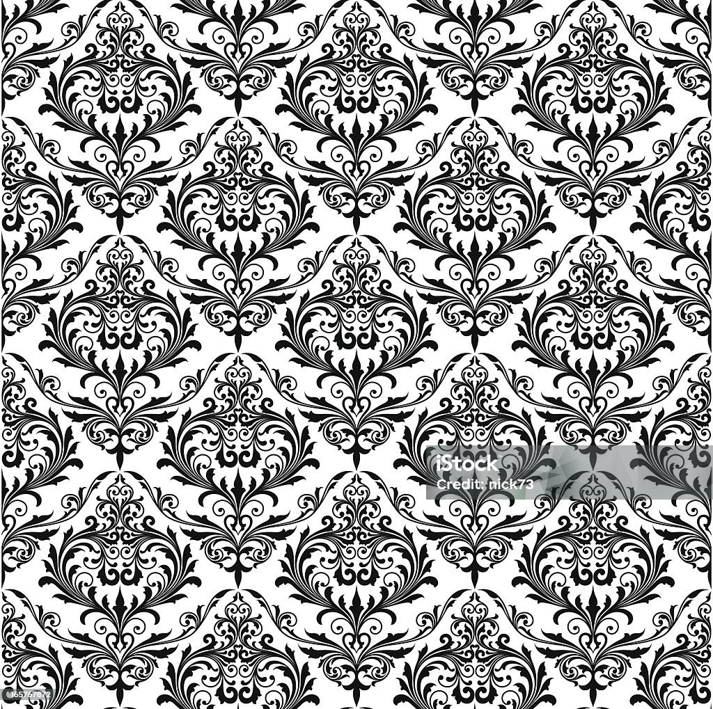 Black Patterned Background Of Black Seamless Patterns Stock Illustration - Download ...