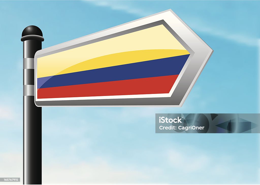 Место назначения: Колумбия - Векторная графика Без людей роялти-фри