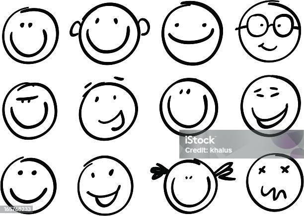 Smile Brash Stock Illustration - Download Image Now - Anthropomorphic Smiley Face, Smiling, Child