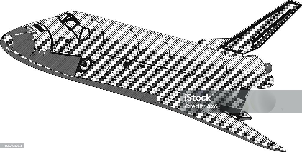 Spaceshuttles Illustrationen - Lizenzfrei Space Shuttle Vektorgrafik