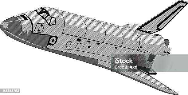 Spaceshuttles Illustrationen Stock Vektor Art und mehr Bilder von Space Shuttle - Space Shuttle, Weltall, Digital generiert