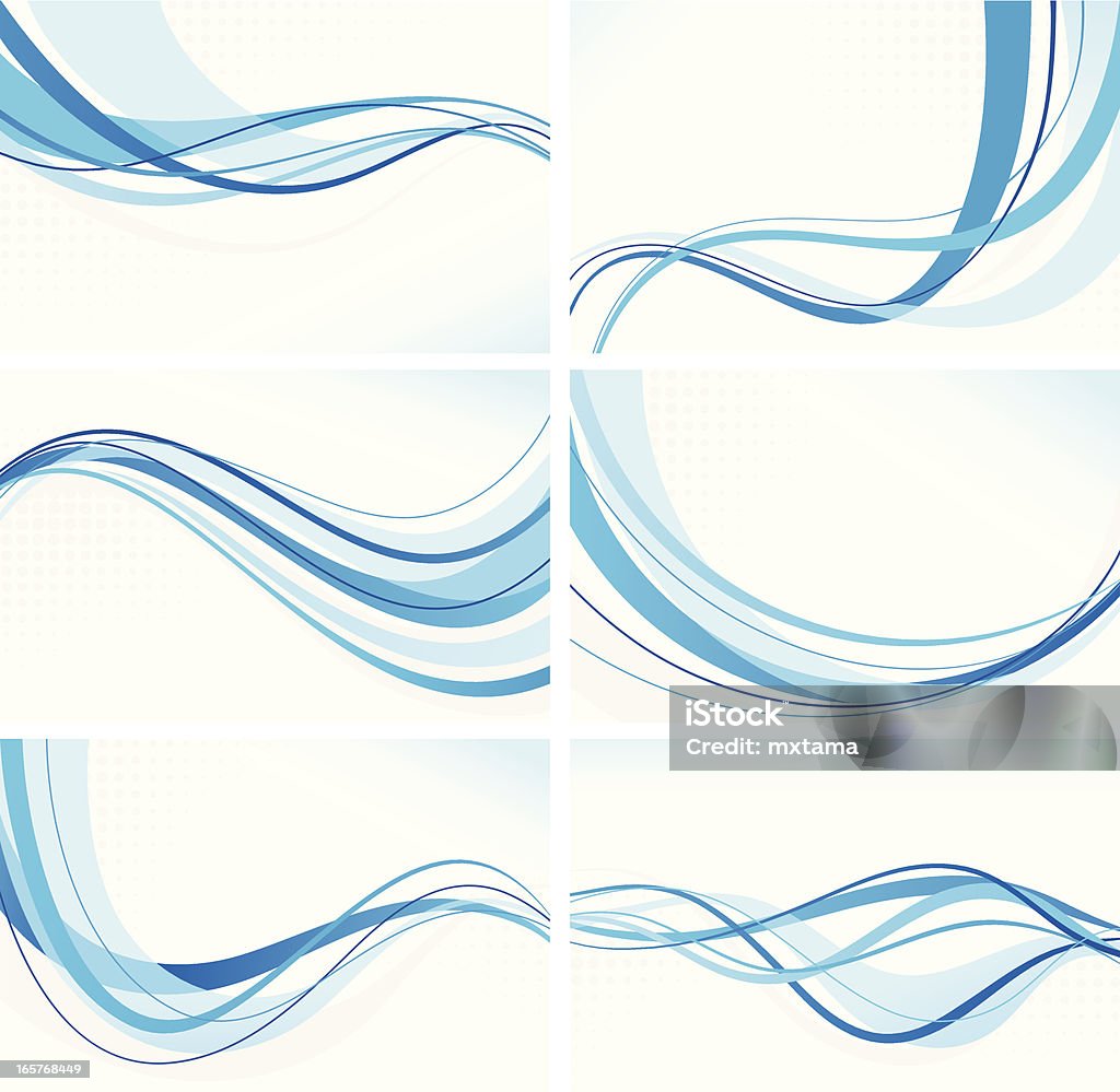 Fundo de onda - Royalty-free Desenho de Ondas arte vetorial