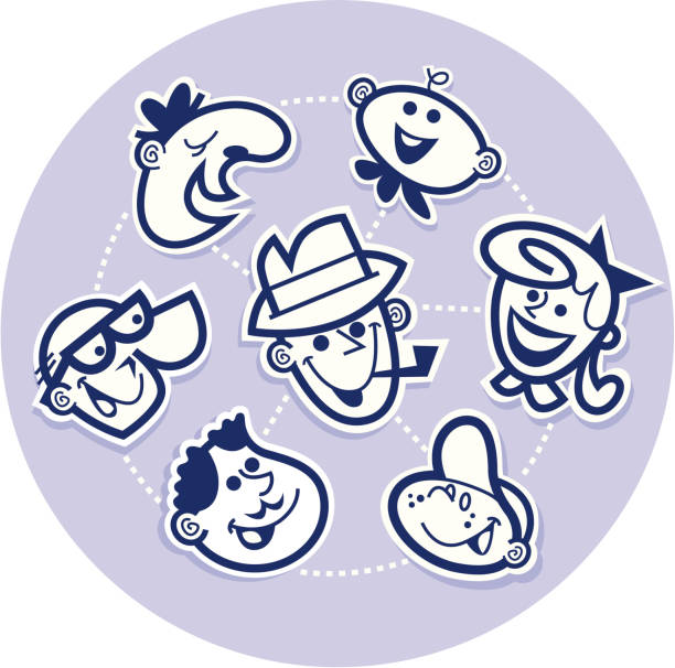 illustration of a family connection