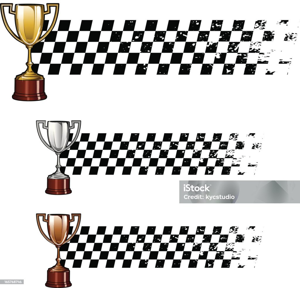 Trophy Racing Vector Trophy Racing Banners Stock Illustration - Download Image Now ...