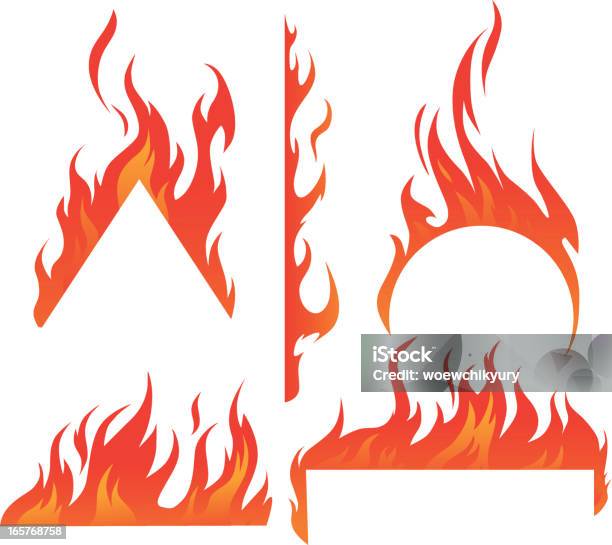 Forme Flamur Form Of Fire Stock Illustration - Download Image Now - Abstract, Arts ...