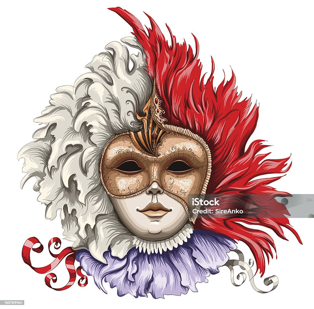 Maska (mask - Grafika wektorowa royalty-free (Karnawał - obchody święta)