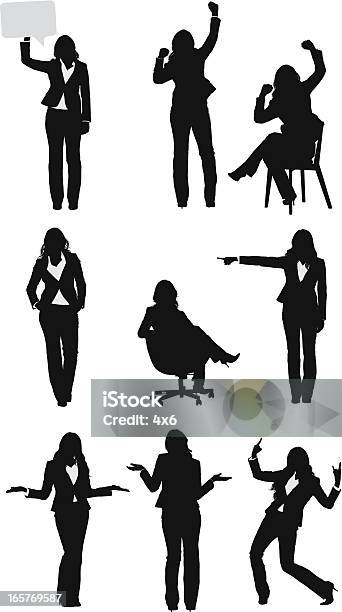 Businesswomen ベクターを別の位置 - 女性のベクターアート素材や画像を多数ご用意 - 女性, ビジネスウーマン, ベクター画像