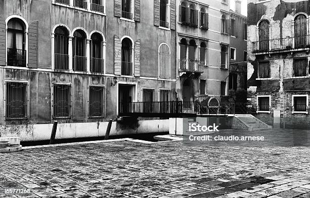 Veneza Preto E Branco - Fotografias de stock e mais imagens de Canal - Água Corrente - Canal - Água Corrente, Cultura Italiana, Cultura Mediterrânica