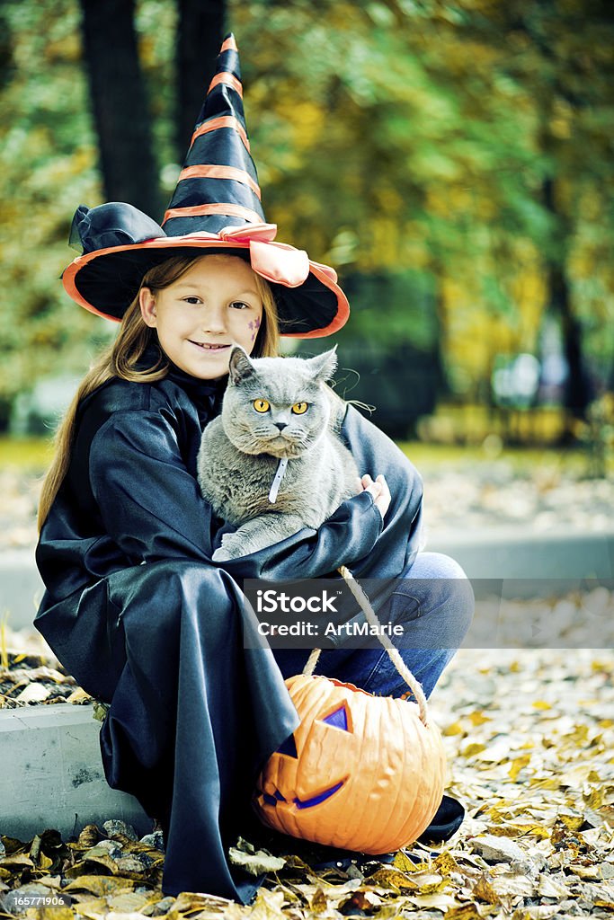 Halloween criança - Foto de stock de Dia das Bruxas royalty-free