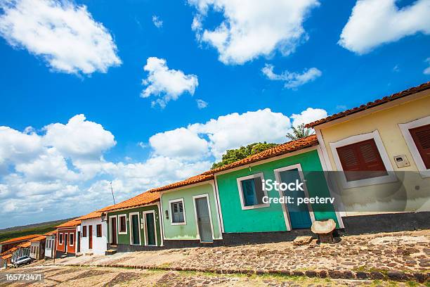 Colorido Edifícios - Fotografias de stock e mais imagens de Brasil - Brasil, Aldeia, Cidade Pequena