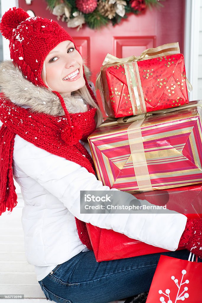 Рождественские покупки - Стоковые фото 20-24 года роялти-фри