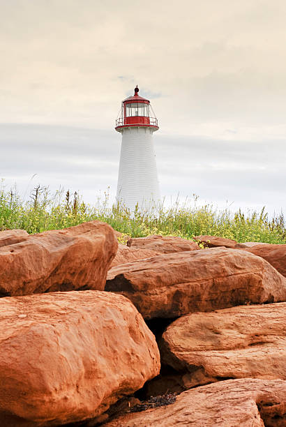 Point Prim Lighthouse Rocks 50+ Point Prim Lighthouse Photos Stock Photos, Pictures & Royalty-Free ...