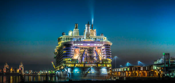 The Cruise Ship Allure of the Seas in Southampton, UK