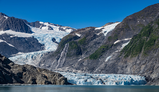 The Perito Moreno Glacier is a glacier located in a National Park in Argentina declared a World Heritage Site by UNESCO