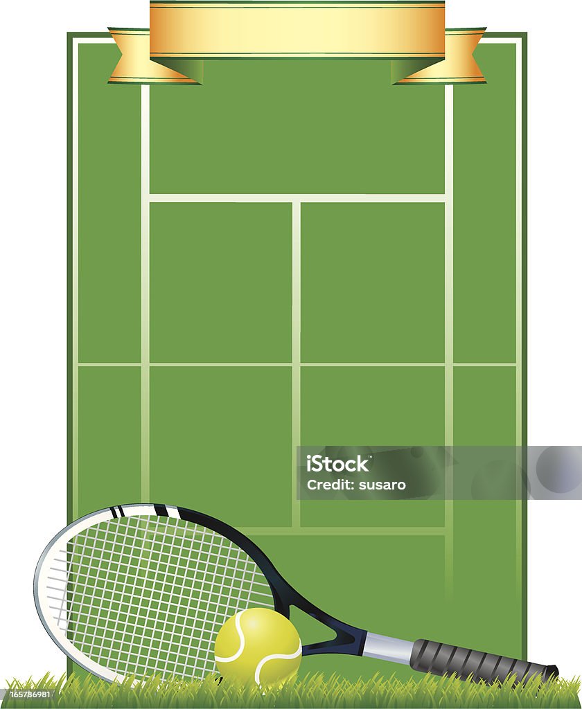 Tennis Court Background Green Color stock vector