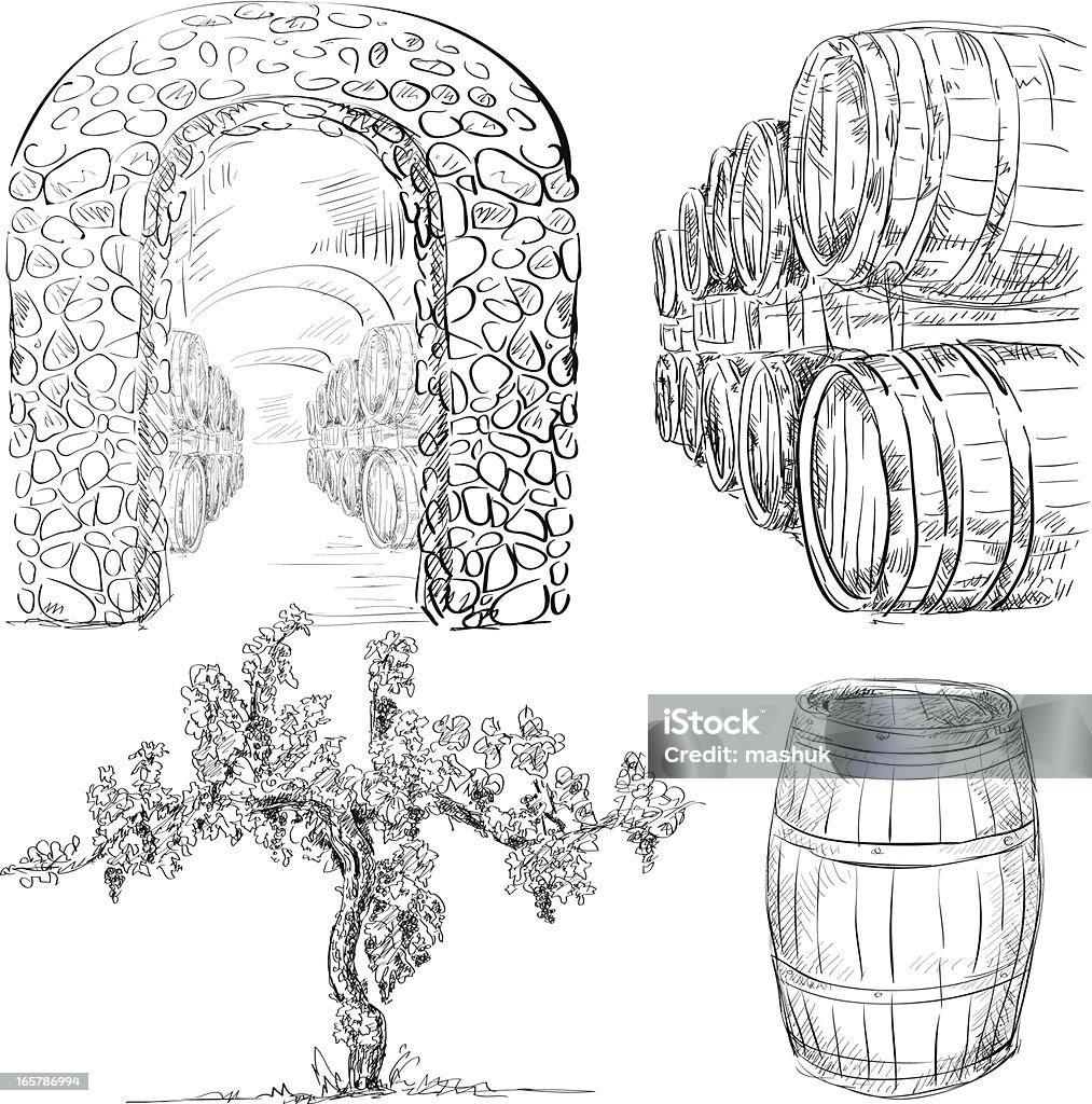 Winery file_thumbview_approve.php?size=1&id=19102347 Vineyard stock vector