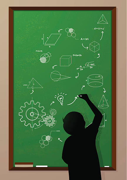 Students Solving Math Drawing 1,900+ Student Solving Math Problem Stock Illustrations, Royalty-Free ...