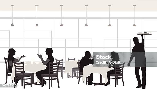 Formalservice Stock Vektor Art und mehr Bilder von Menschen - Menschen, Restaurant, Tischtuch