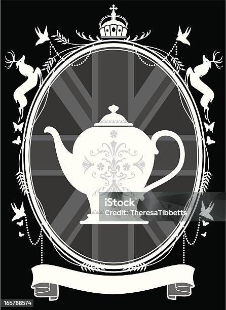 Ilustración de La Tetera y más Vectores Libres de Derechos de Hora del té - Plato de comida - Hora del té - Plato de comida, Ilustración, Vector