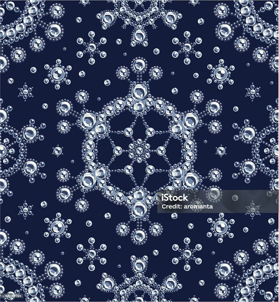 Biżuteria Snowflake koronki - Grafika wektorowa royalty-free (Perła - Biżuteria)