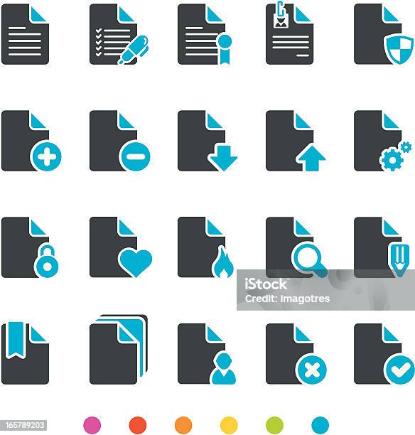 문서 파일아이콘 세트 검색에 대한 스톡 벡터 아트 및 기타 이미지 - 검색, 기어-기계 부분, 남자