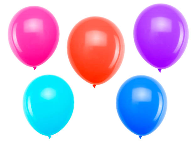 Balloons (Click for more) Colorful Balloons turquois stock pictures, royalty-free photos & images