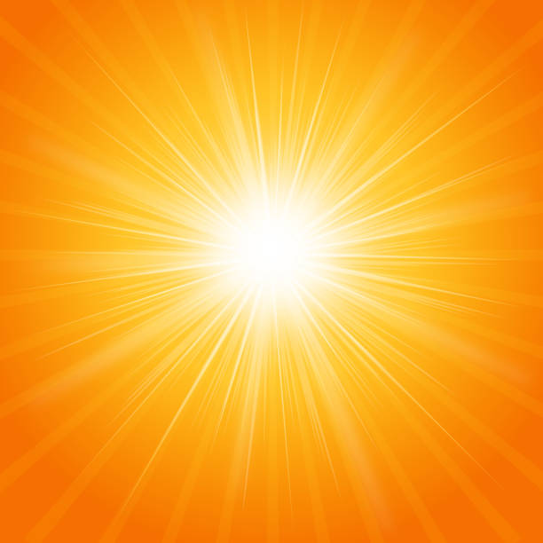 istock Photograph of a bright summer sun 165789766