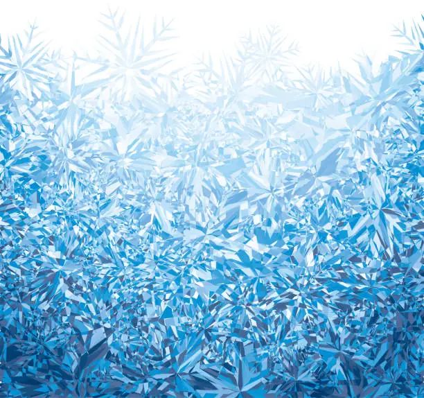 Vector illustration of Ice background