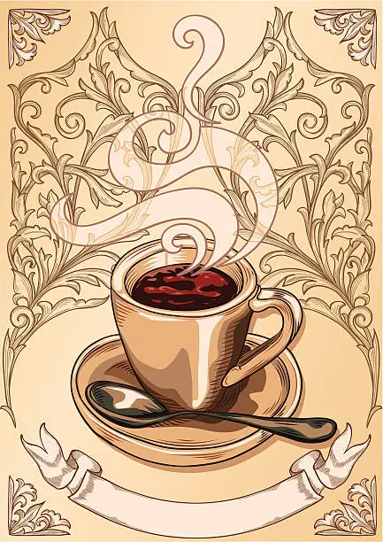 Vector illustration of Coffee