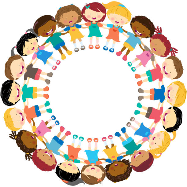 Multiethnic Kids Team In A Circle Stock Illustration - Download Image Now - Child, Circle, Children's Day - iStock Multiethnic Kids Team In A Circle Stock Illustration - Download Image Now - Child, Circle, Children's Day - iStock