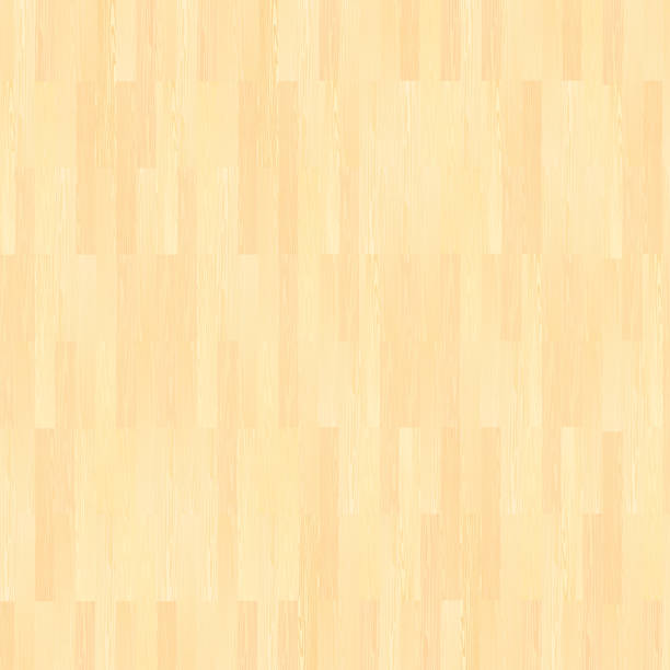 Hardwood Floor Hardwood floor background. Plenty of copy space. basketball hardwood floor texture stock illustrations