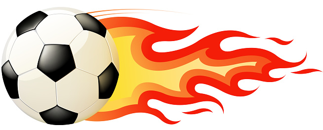 Quả Bóng Đá Lửa Hình minh họa Sẵn có - Tải xuống Hình ảnh Ngay bây giờ - Football - Ball, Ngọn lửa, Lửa - Hiện tượng tự nhiên - iStock