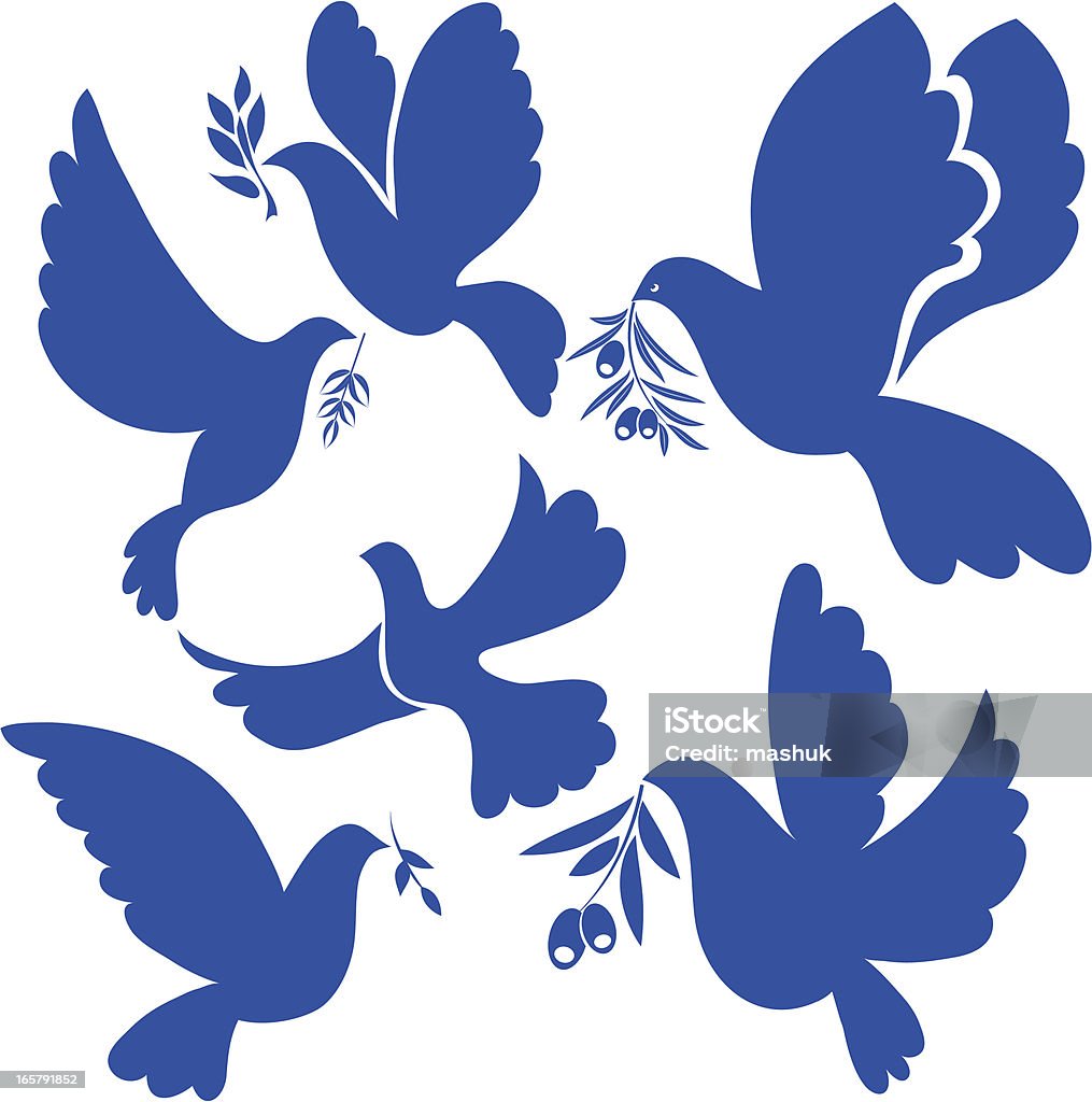Navy blue flat dove icons on a white background file_thumbview_approve.php?size=1&id=18851131 Christmas stock vector