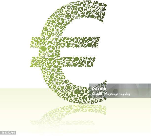 エコフレンドリーなグリーンユーロ - 環境保護のベクターアート素材や画像を多数ご用意 - 環境保護, ユーロ貨幣, ユーロ通貨記号