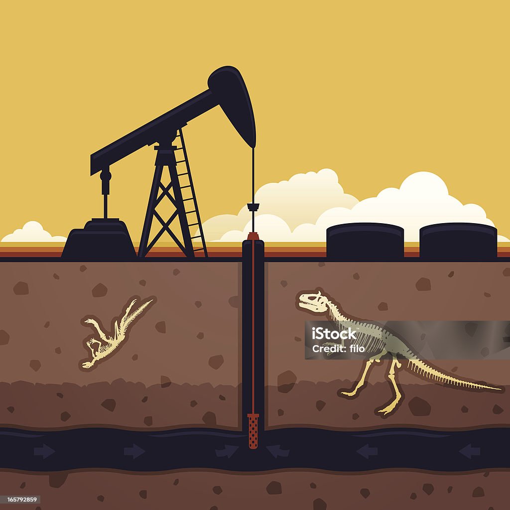 化石燃料 - 化石燃料のロイヤリティフリーベクトルアート